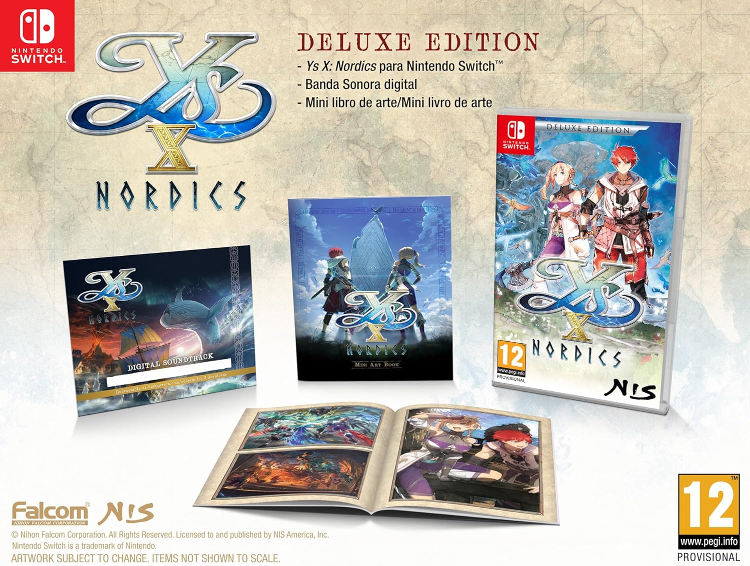 SWITCH YS X: NORDICS - DELUXE EDITION