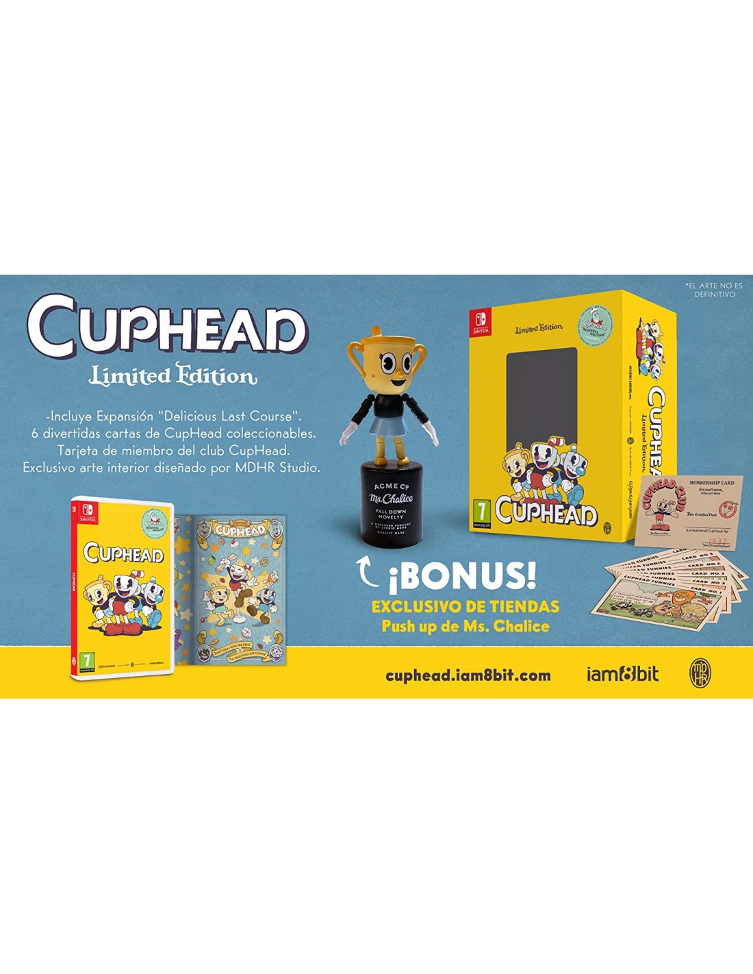 SWITCH CUPHEAD LIMITED EDITION