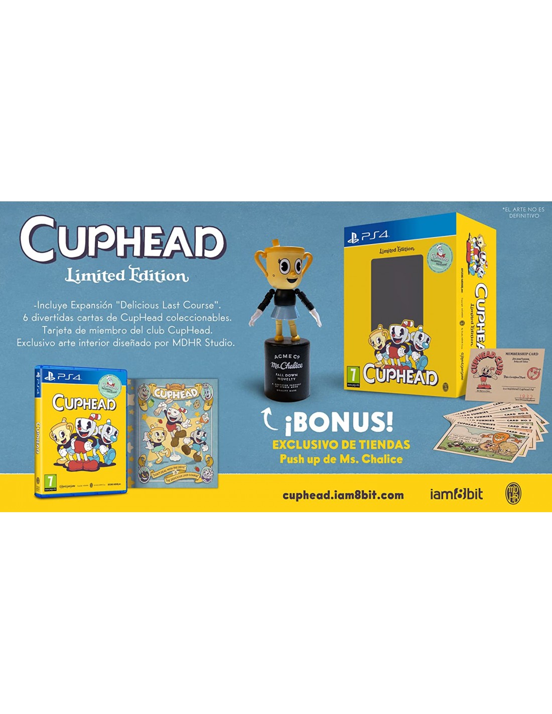 PS4 CUPHEAD LIMITED EDITION