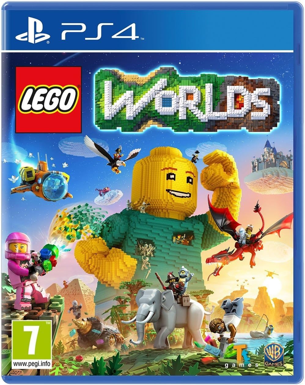 PS4 LEGO WORLDS  (PROMO)