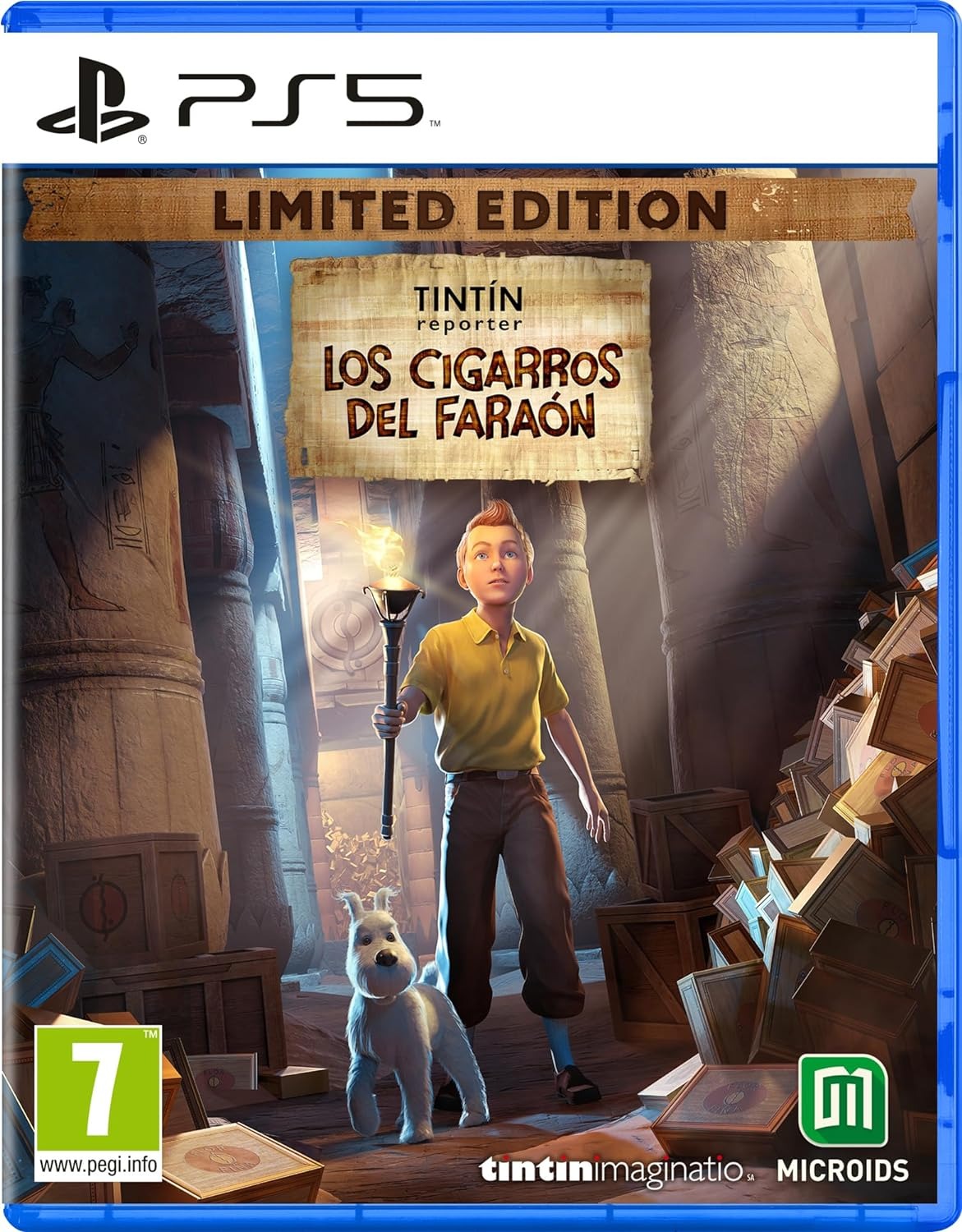 PS5 TINTIN REPORTER- LOS CIGARROS DEL FARAÓN - LIM