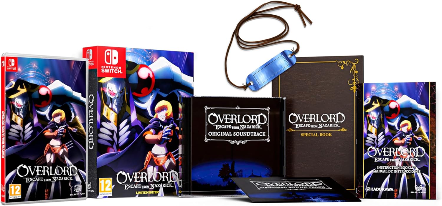 SWITCH OVERLORD ESCAPE FROM NAZARICK LIMITED EDITI