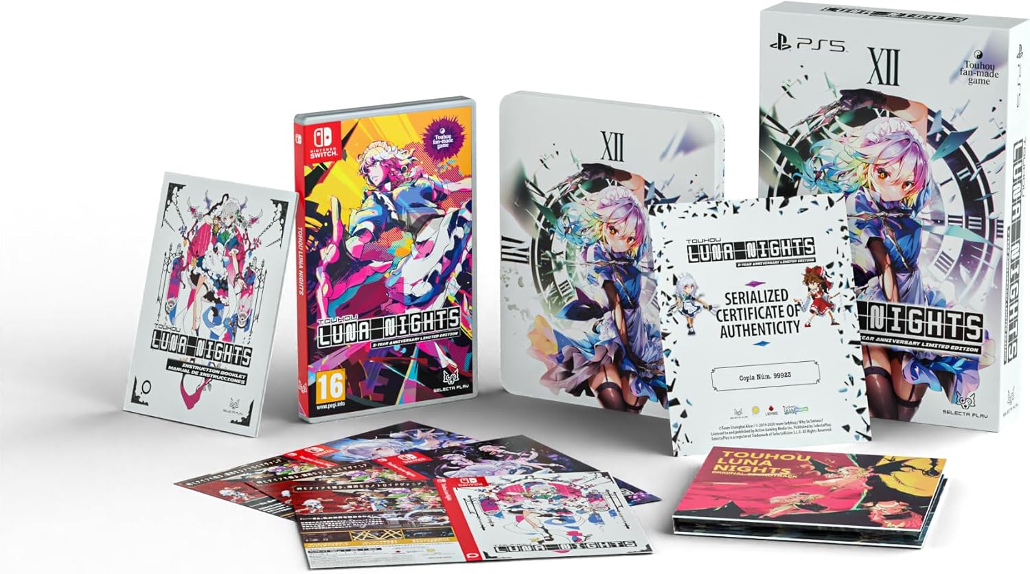 SWITCH TOUHOU LUNA NIGHTS: 5-YEAR ANNIVERSARY LIMI