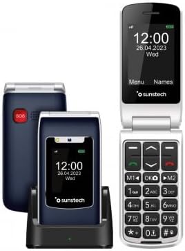 TELEFONO MOVIL SUNSTECH CELT23 SENIOR AZUL