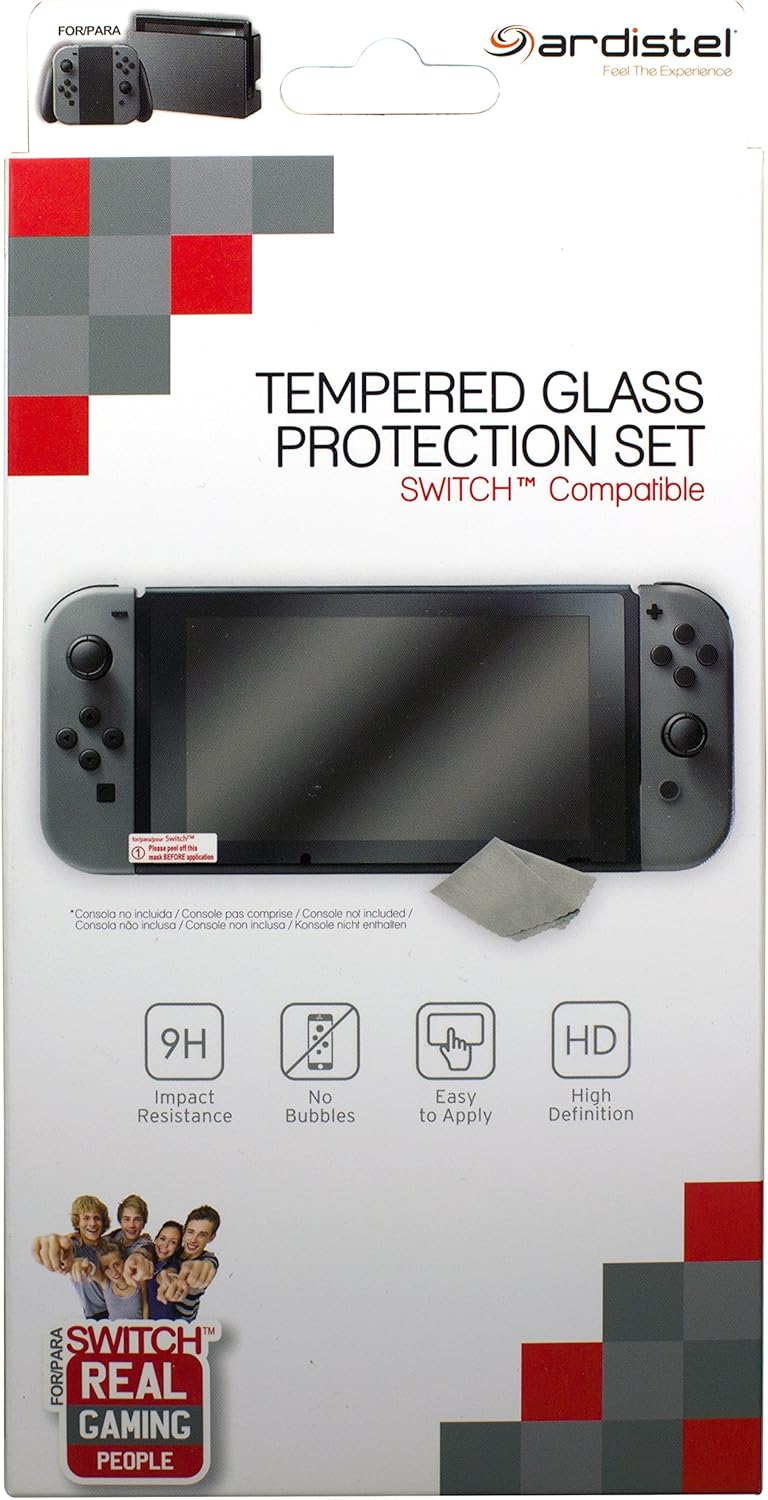 PROTECTOR PANTALLA CRISTAL TEMPLADO CONSOLA SWITCH