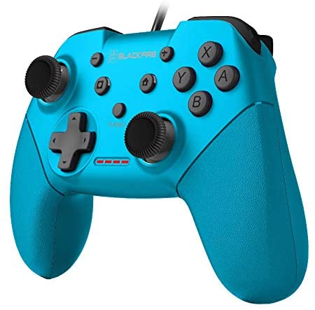 MANDO BLACKFIRE WIRED NINTENDO SWITCH AZUL NEON