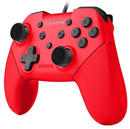 MANDO BLACKFIRE WIRED NINTENDO SWITCH ROJO