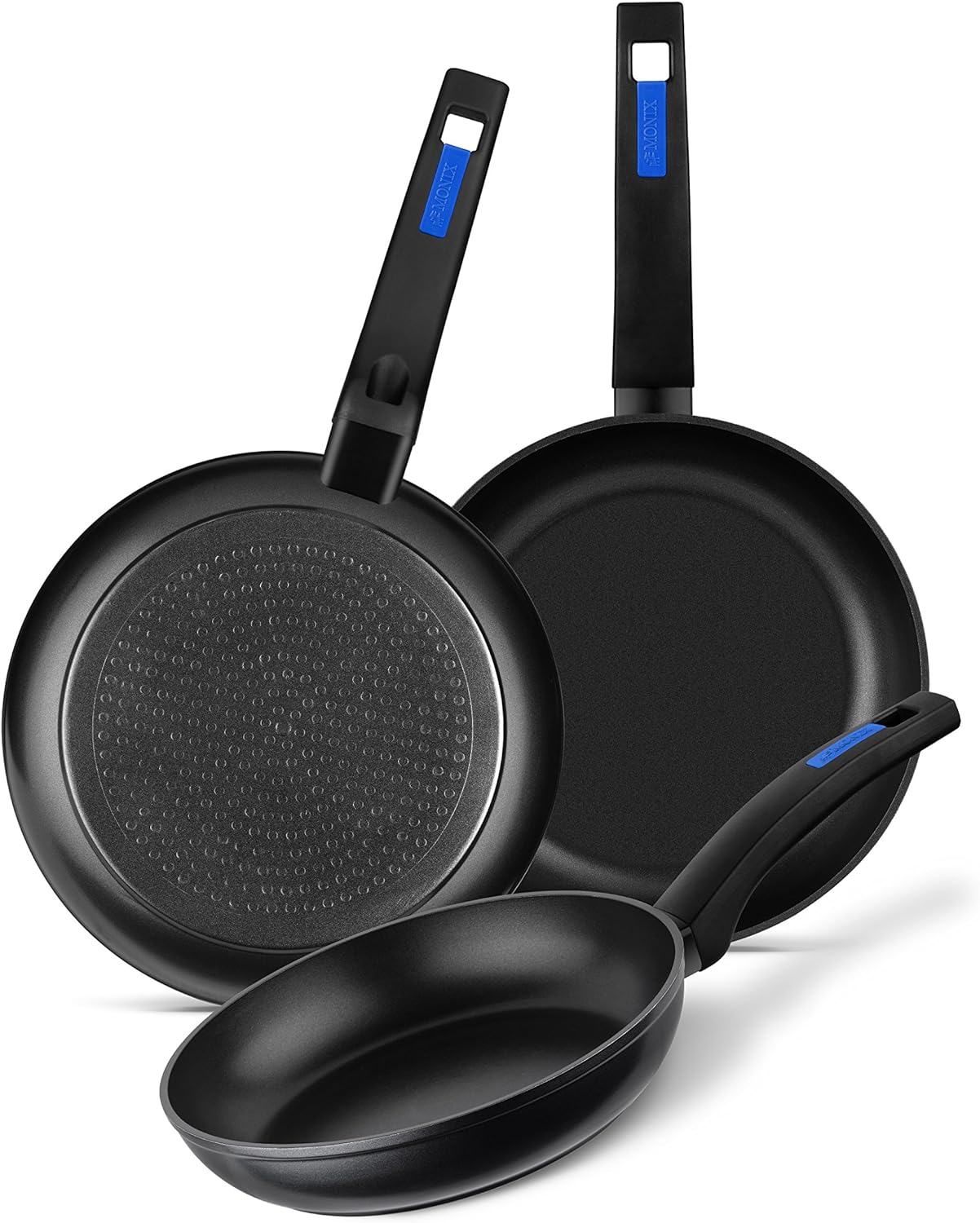 SET DE 3 SARTENES MONIX 18-22-26 CM. BERASATEGUI