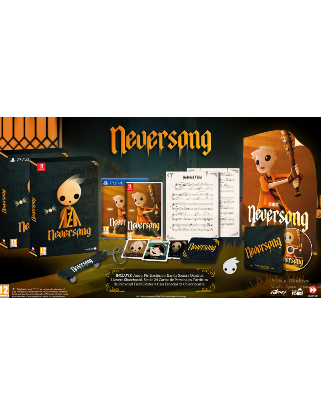 PS4 NEVERSONG COLLECTOR'S EDITION