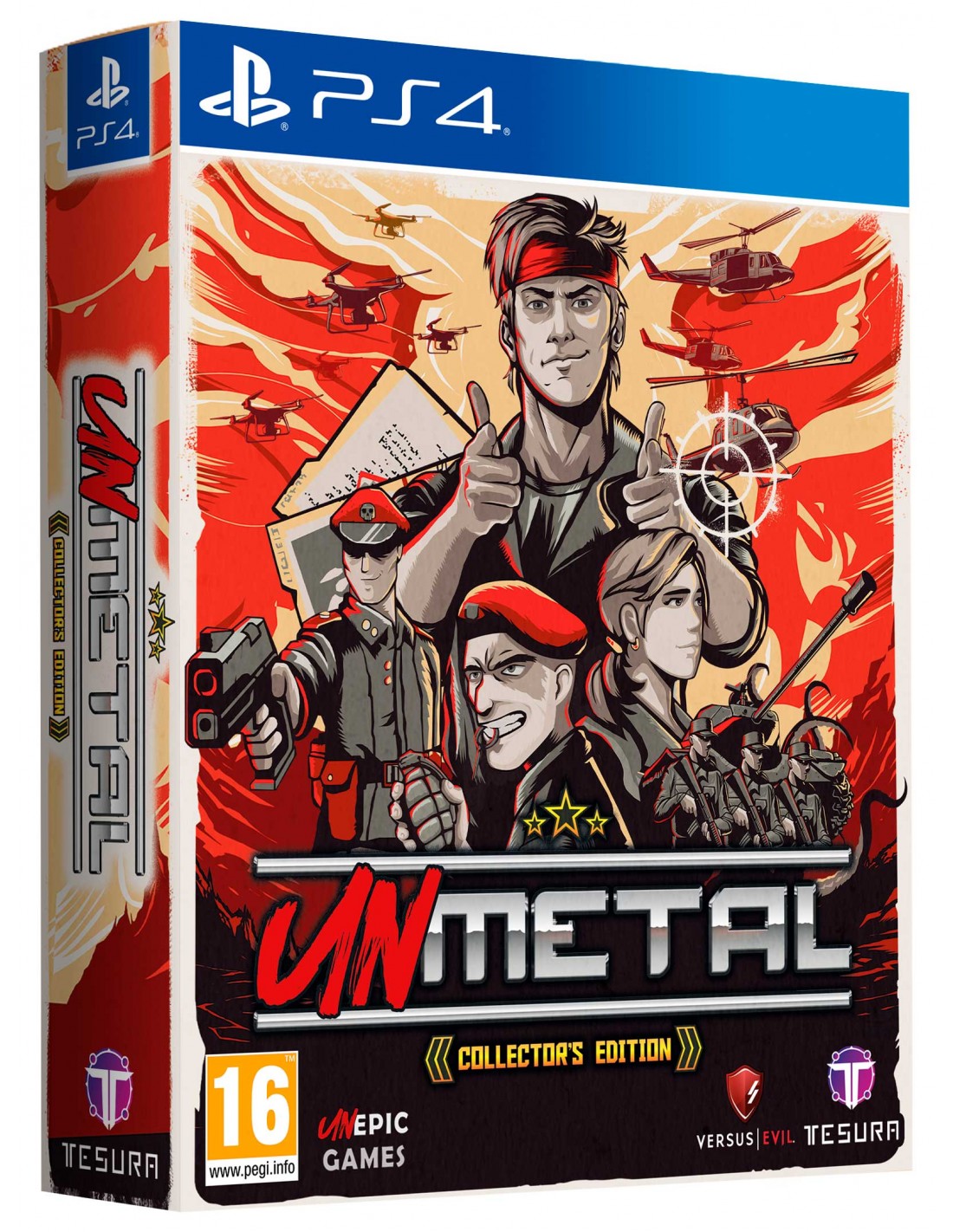 PS4 UNMETAL COLLECTORS EDITION