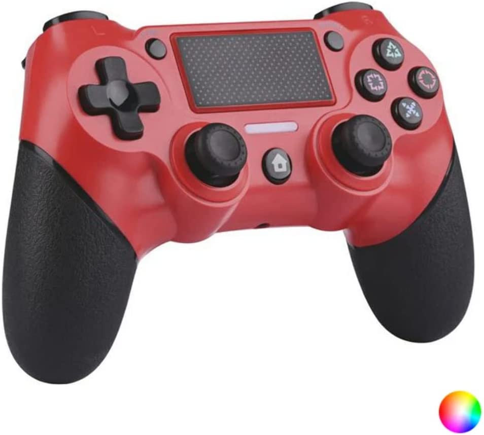 MANDO WIRELESS NUWA CONTROLLER ROJO PS4 COMPATIBLE