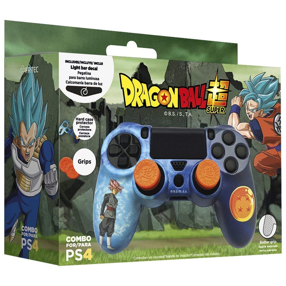 PROTECTOR SILICONA + GRIPS DRAGON BALL 2 MANDO PS4