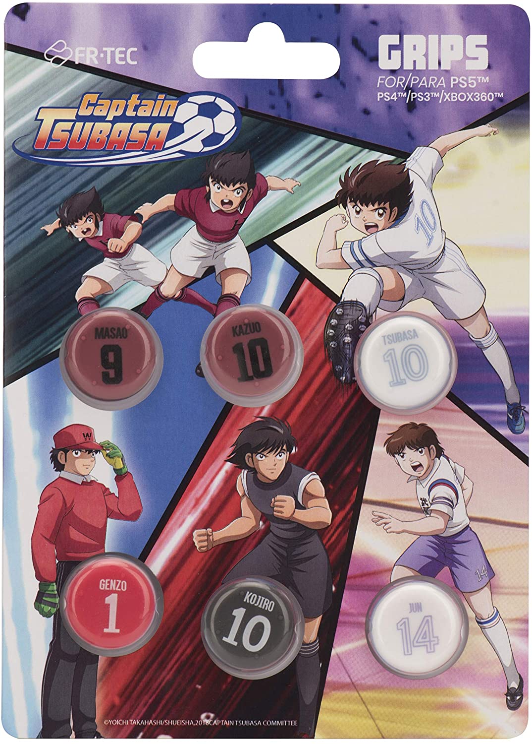TSUBASA CAPTAINT GRIPS PROTECTOR PS4-PS5-PS3-X36