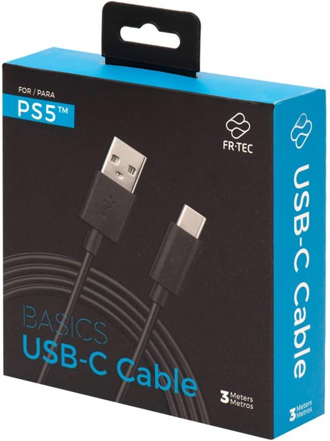 CABLE USB-TYPE C BLACKFIRE 3 M MANDO PS5 FR-TEC