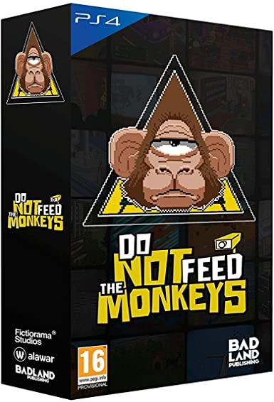 PS4 DO NOT FEED THE MONKEYS: COLLECTOR'S EDITION