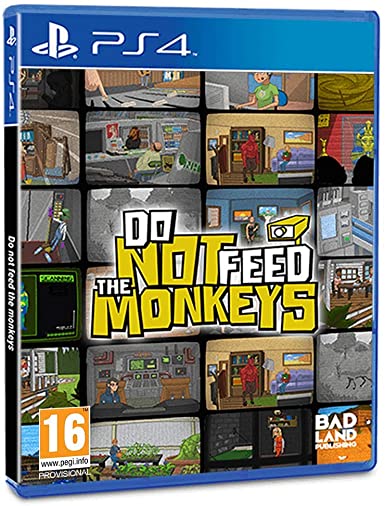PS4 DO NOT FEED THE MONKEYS