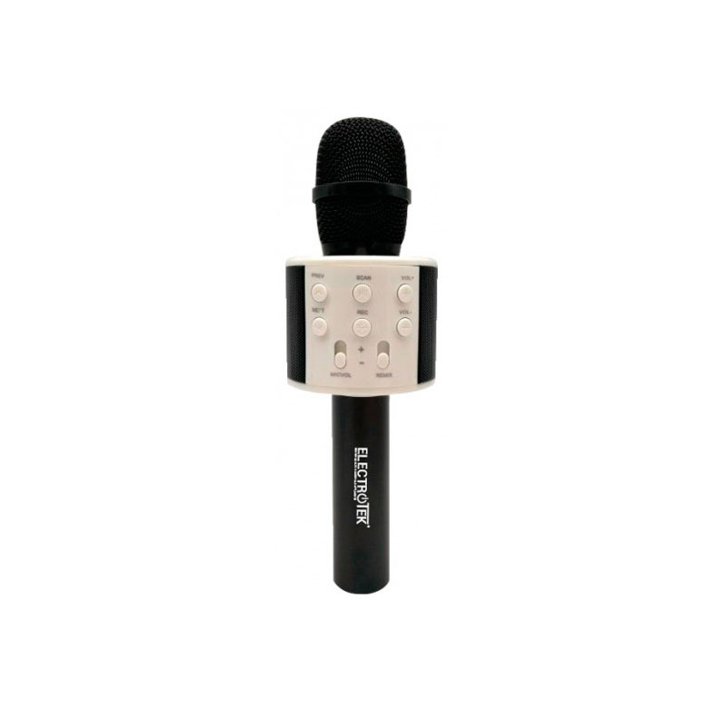 MICROFONO KARAOKE WIRELESS ET-WS10 NEGRO
