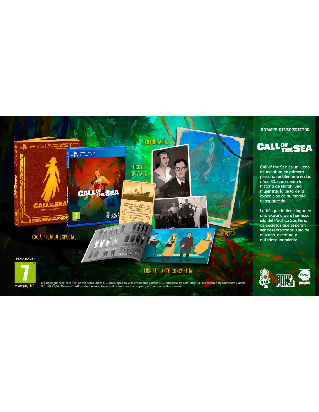 PS4 CALL OF THE SEA - NORAH'S DIARY EDITION