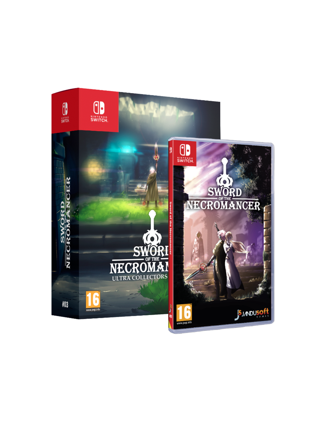 SWITCH SWORD OF THE NECROMANCER ED. COLECCIONISTA