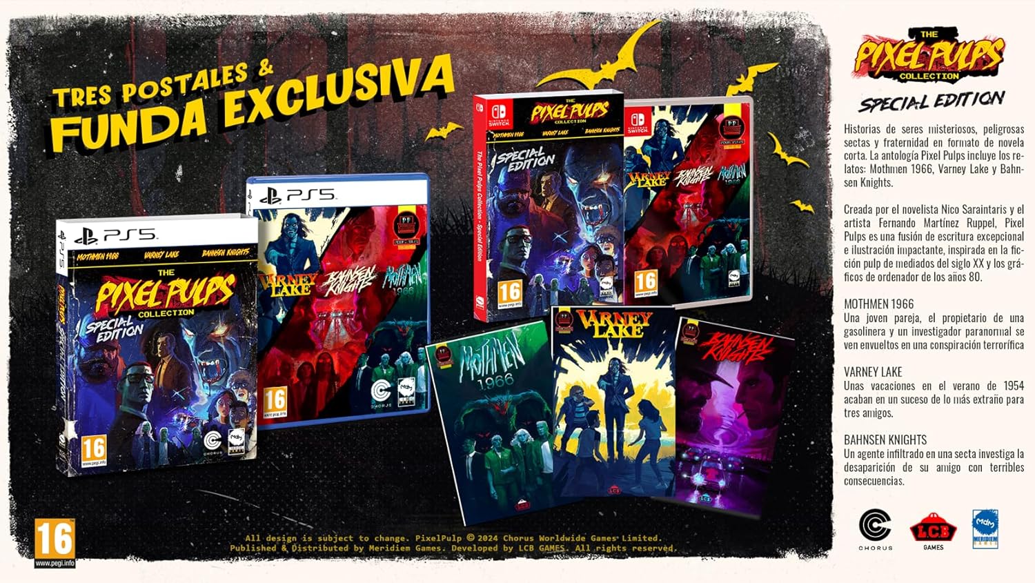 SWITCH THE PIXEL PULPS COLLECTION SPECIAL EDITION