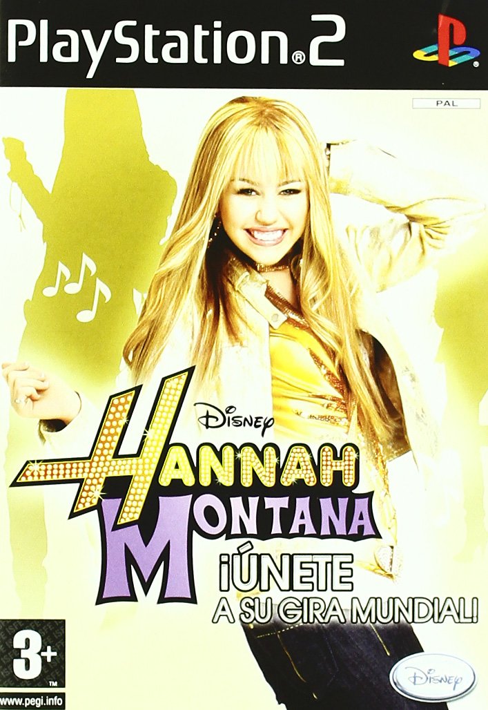 PS2 HANNAH MONTANA UNETE A SU GIRA MUNDIAL