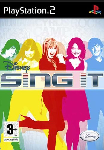 PS2 SING IT HANNAH MONTANA + CAMP ROCK
