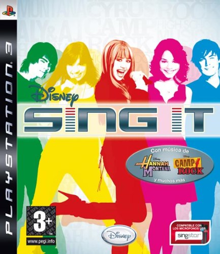 PS3 SING IT HANNAH MONTANA + CAMP ROCK