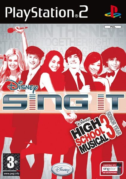 PS2 SING IT HIGH SCHOOL MUSICAL 3