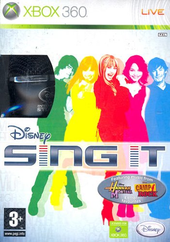 X360 SING IT HANNAH MONTANA + CAMP ROCK + MICRO