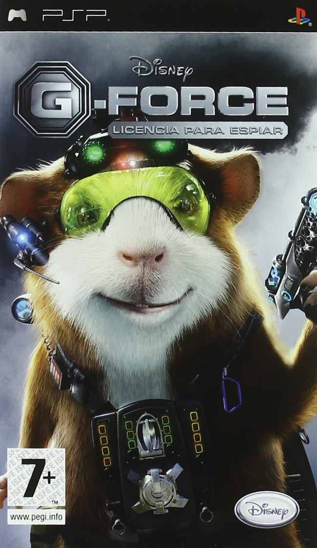 PSP G-FORCE LICENCIA PARA ESPIAR
