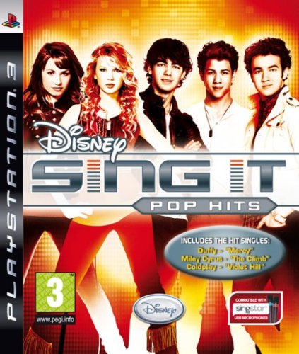 PS3 DISNEY SING IT POP HITS