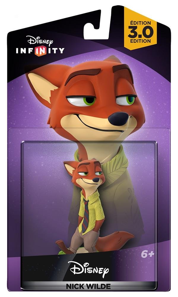 FIGURA DISNEY INFINITY 3.0 NICK WILDE -ZOOTROPOLIS