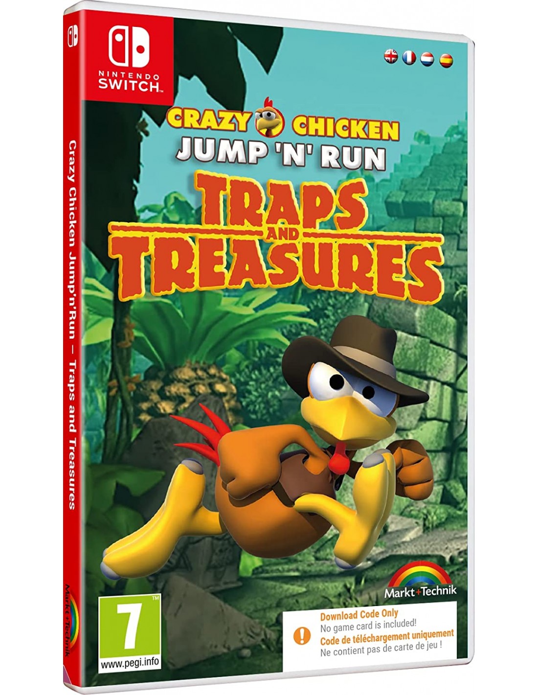SWITCH CRAZY CHICKEN: TRAPS AND TREASURES - CODE