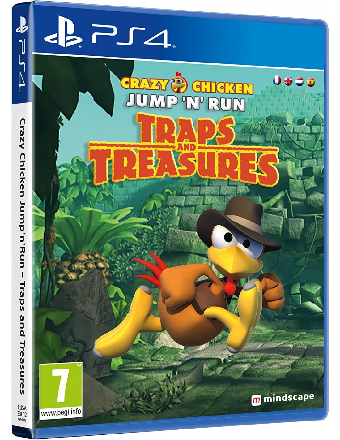 PS4 CRAZY CHICKEN: TRAPS AND TREASURES