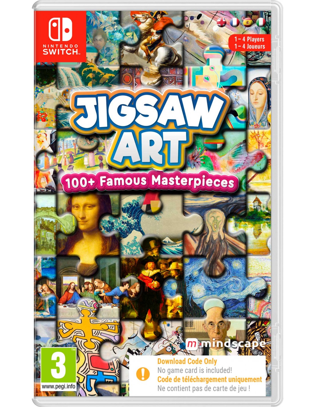 SWITCH JIGSAW ART: 100 + FAMOUS MASTERPIECES