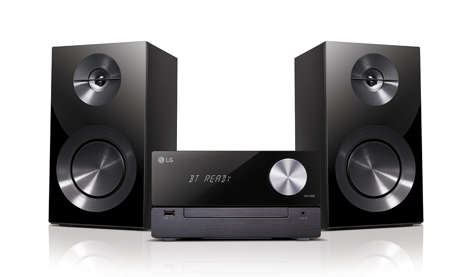 MICROCADENA MUSICA LG CM2460 100 W NEGRO