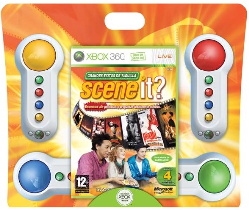 X360 SCENE IT GRANDES EXITOS TAQUILLA + PULSADORES