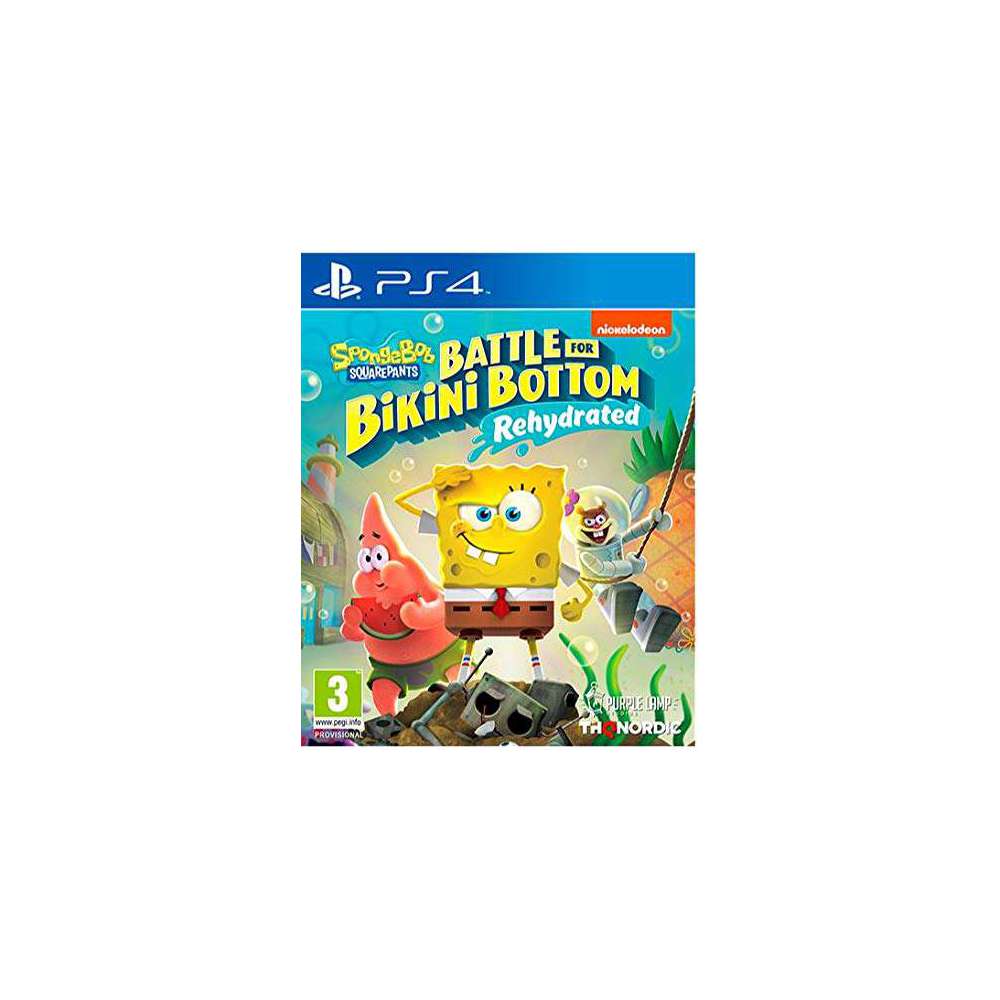 PS4 BOB ESPONJA: BATTLE FOR BIKINI BOTTOM REHYDRAT