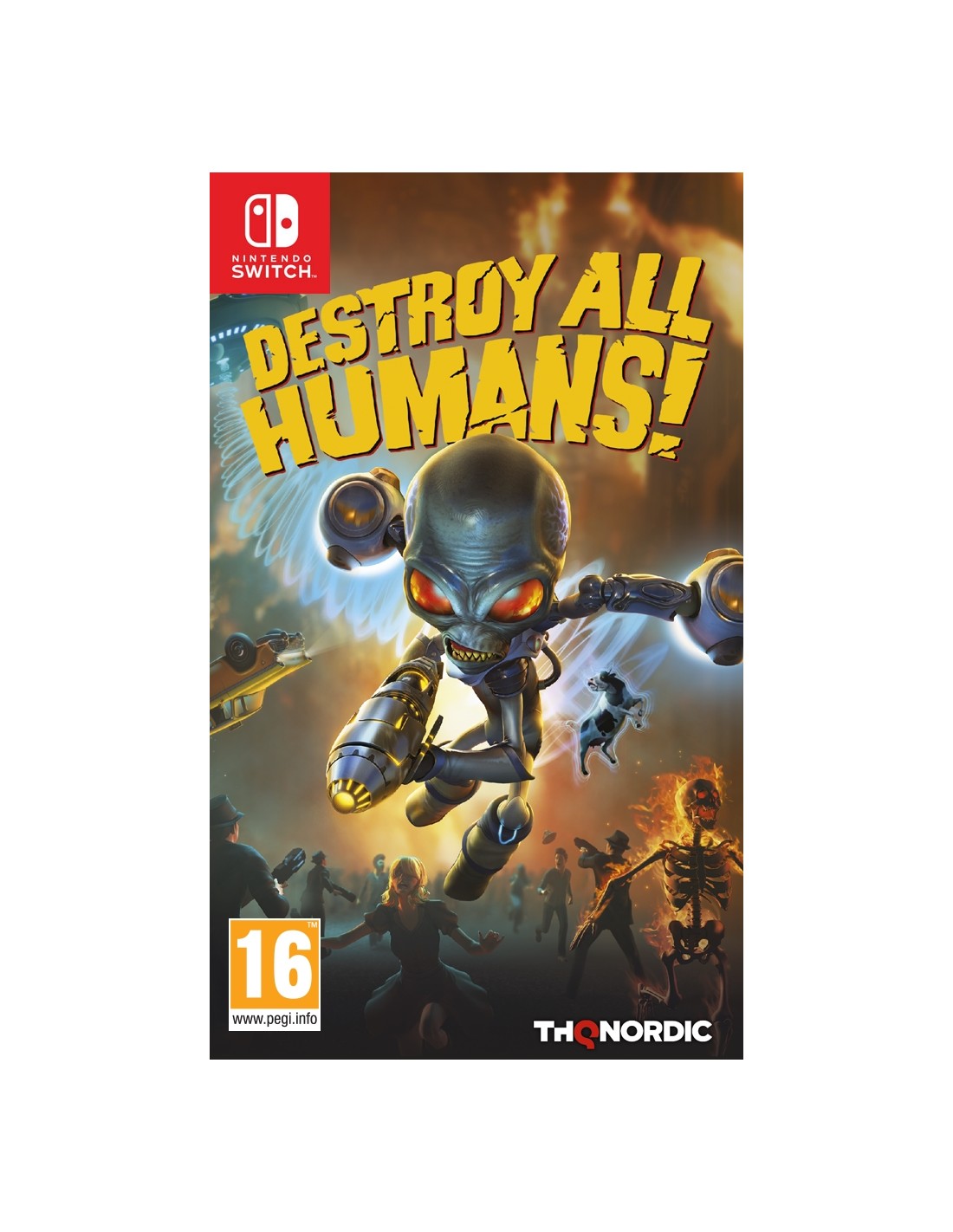 SWITCH DESTROY ALL HUMANS
