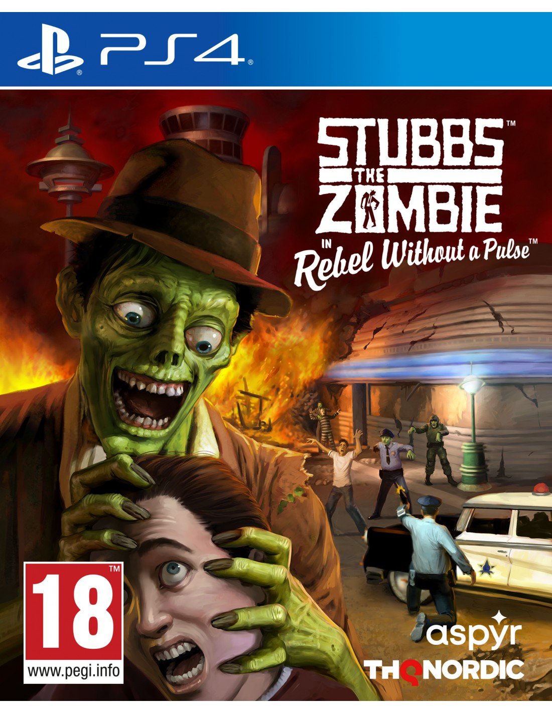 PS4 STUBBS THE ZOMBIE: REBEL WITHOUT A PULSE