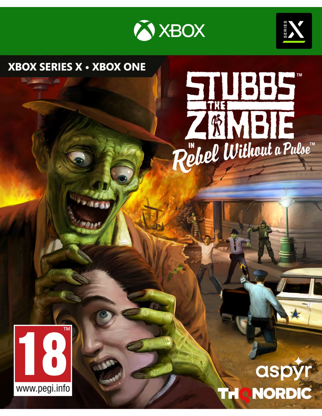 XBOXONE STUBBS THE ZOMBIE: REBEL WITHOUT A PULSE