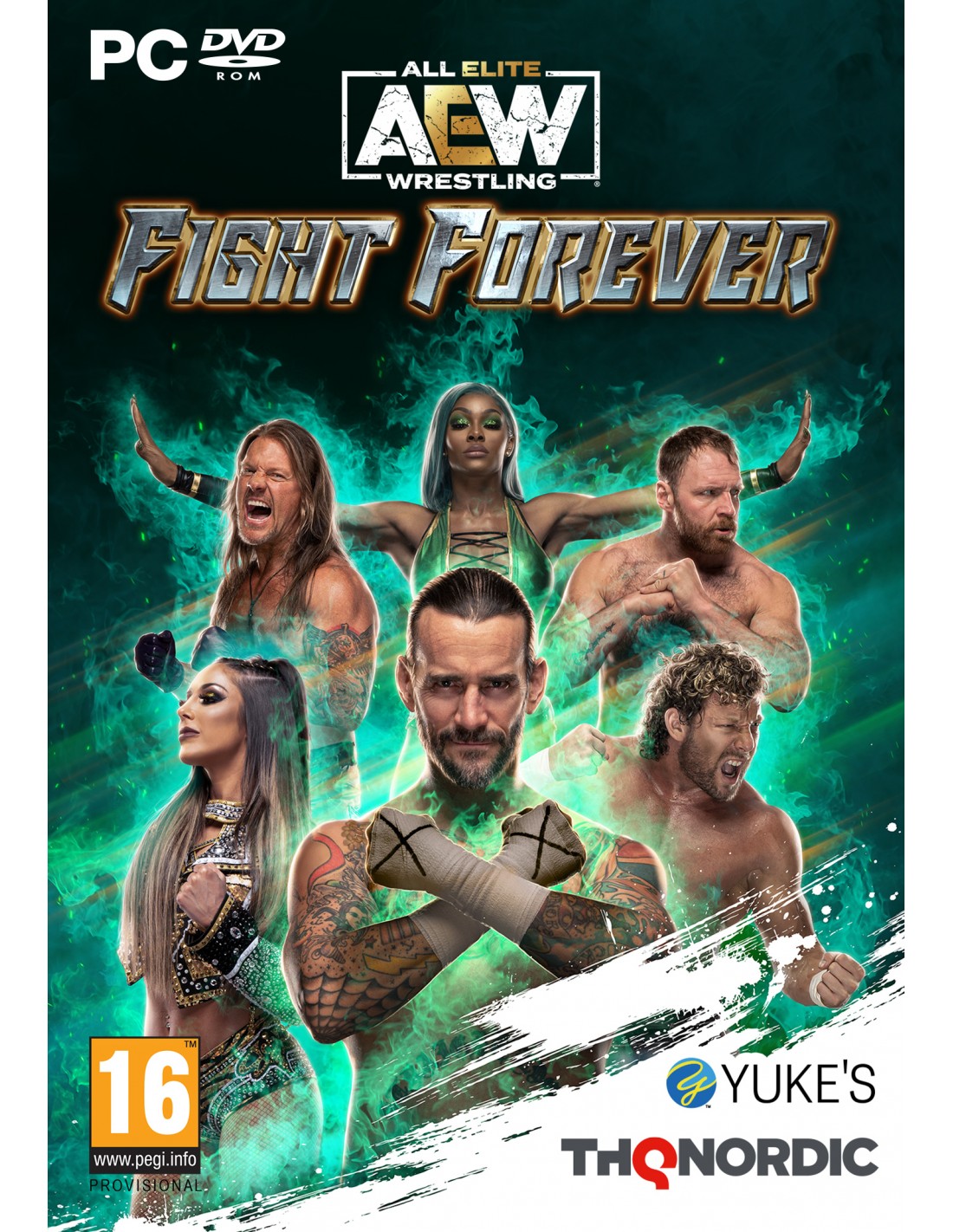 PC ALL ELITE WRESTLING FIGHT FOREVER