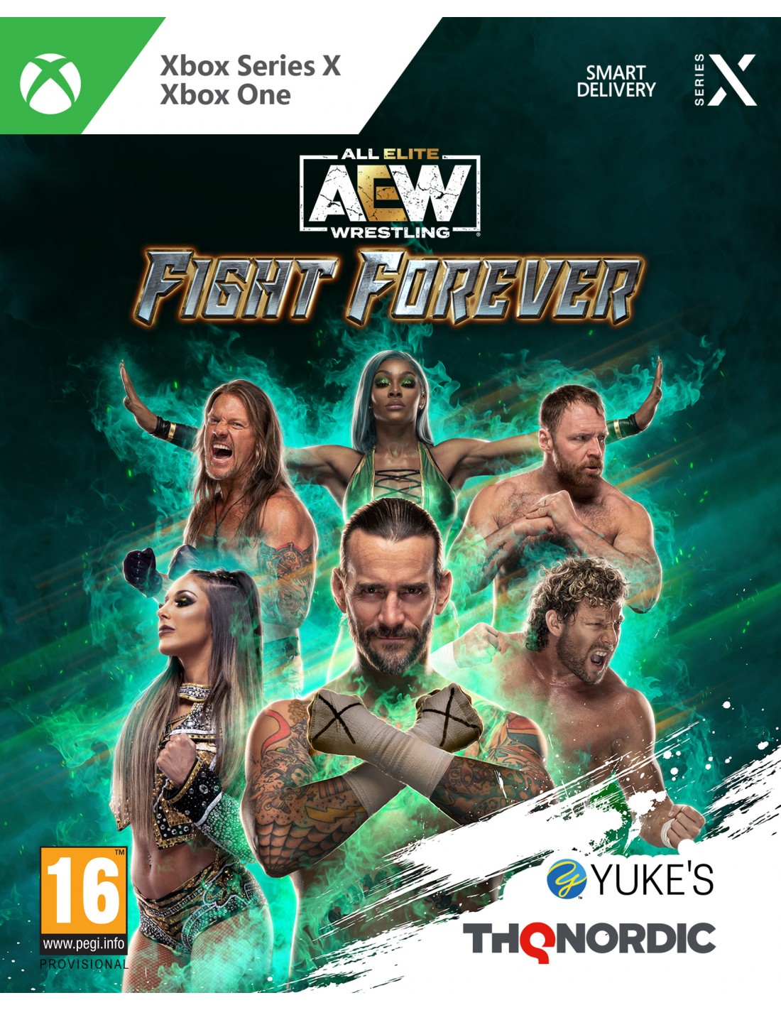 XBOXX ALL ELITE WRESTLING FIGHT FOREVER