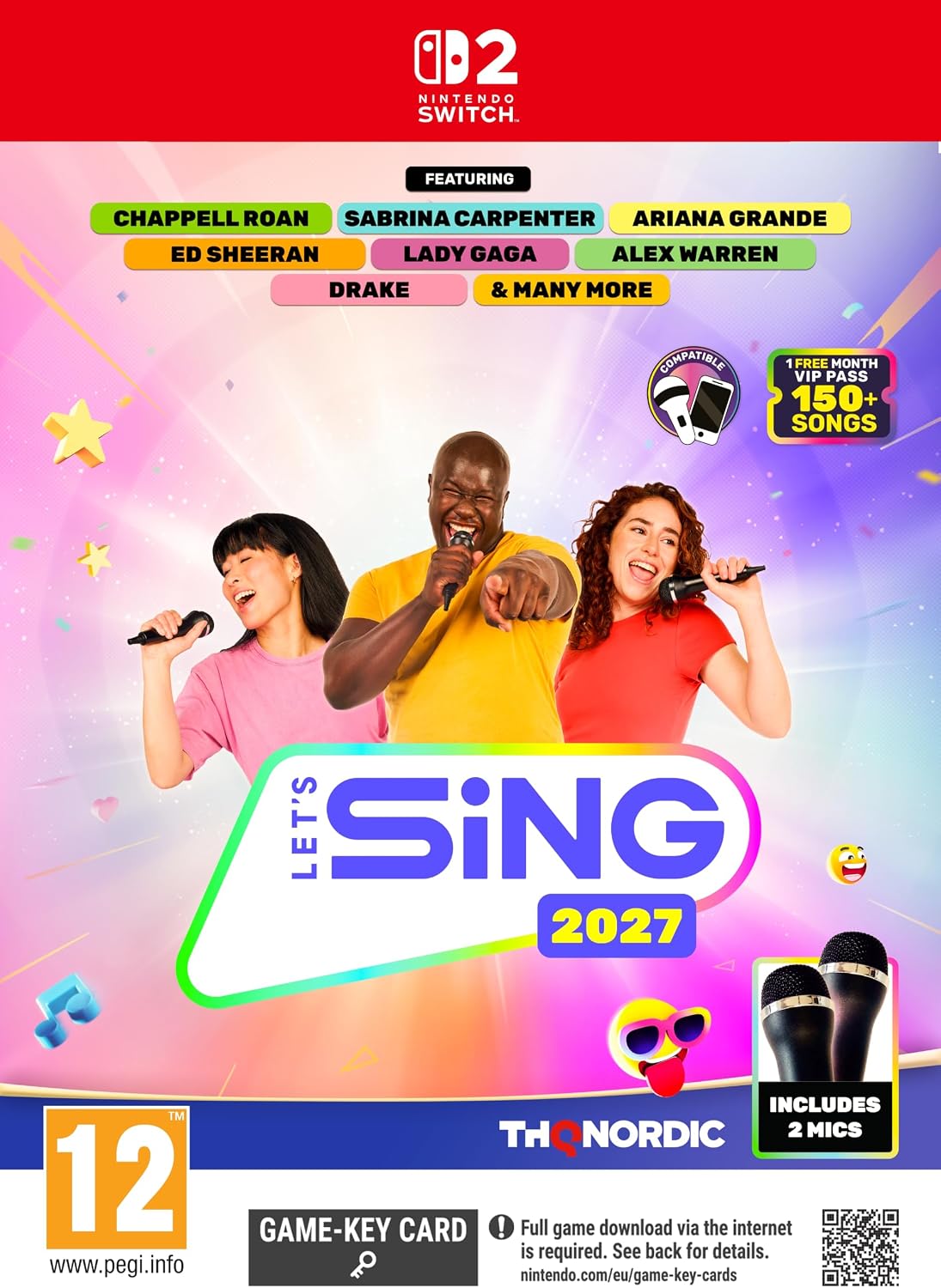 SWITCH2 LETS SING 2027 + 2 MICROS