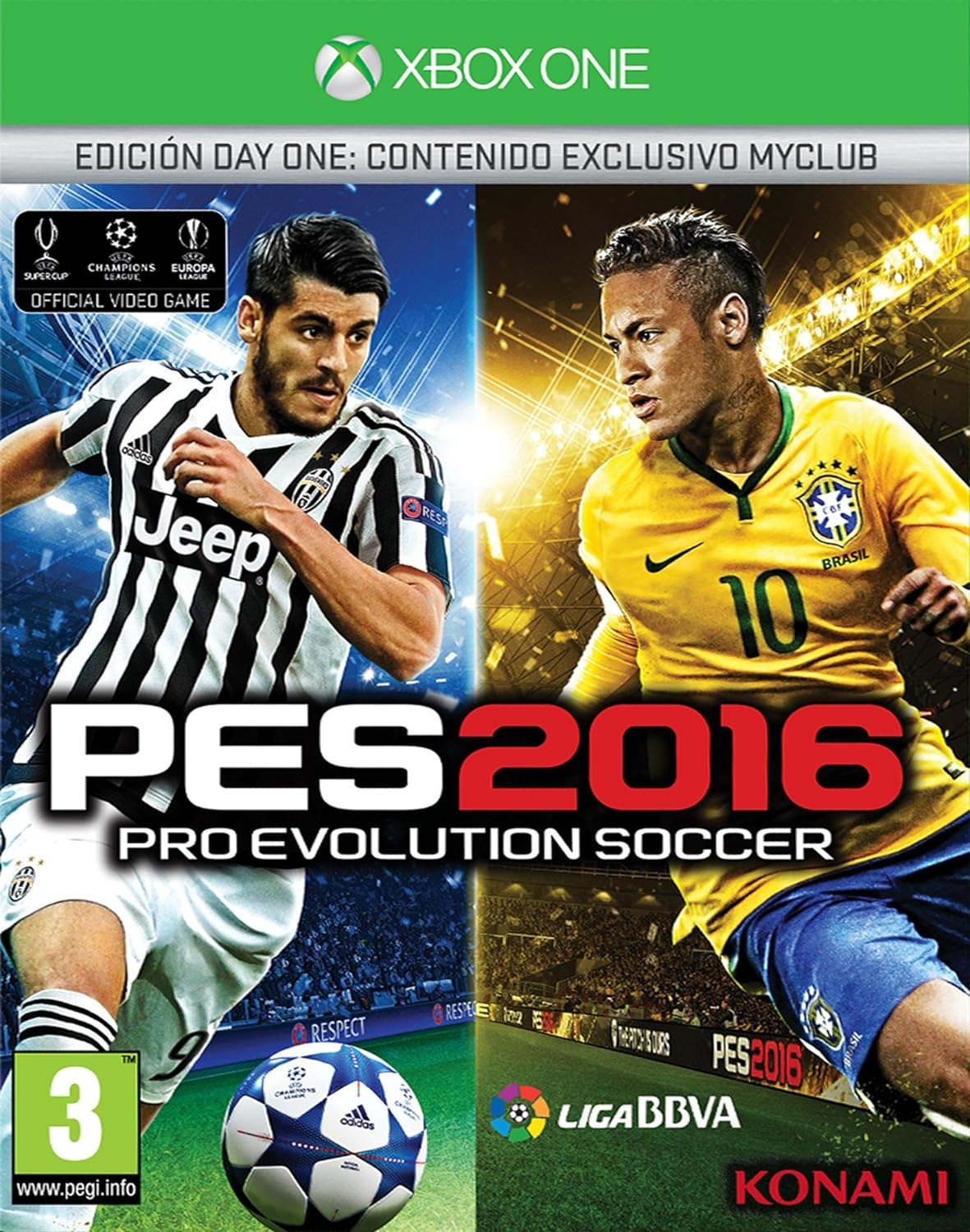 XBOXONE PES 2016 (PRO EVOLUCION SOCCER) DAY ONE ED
