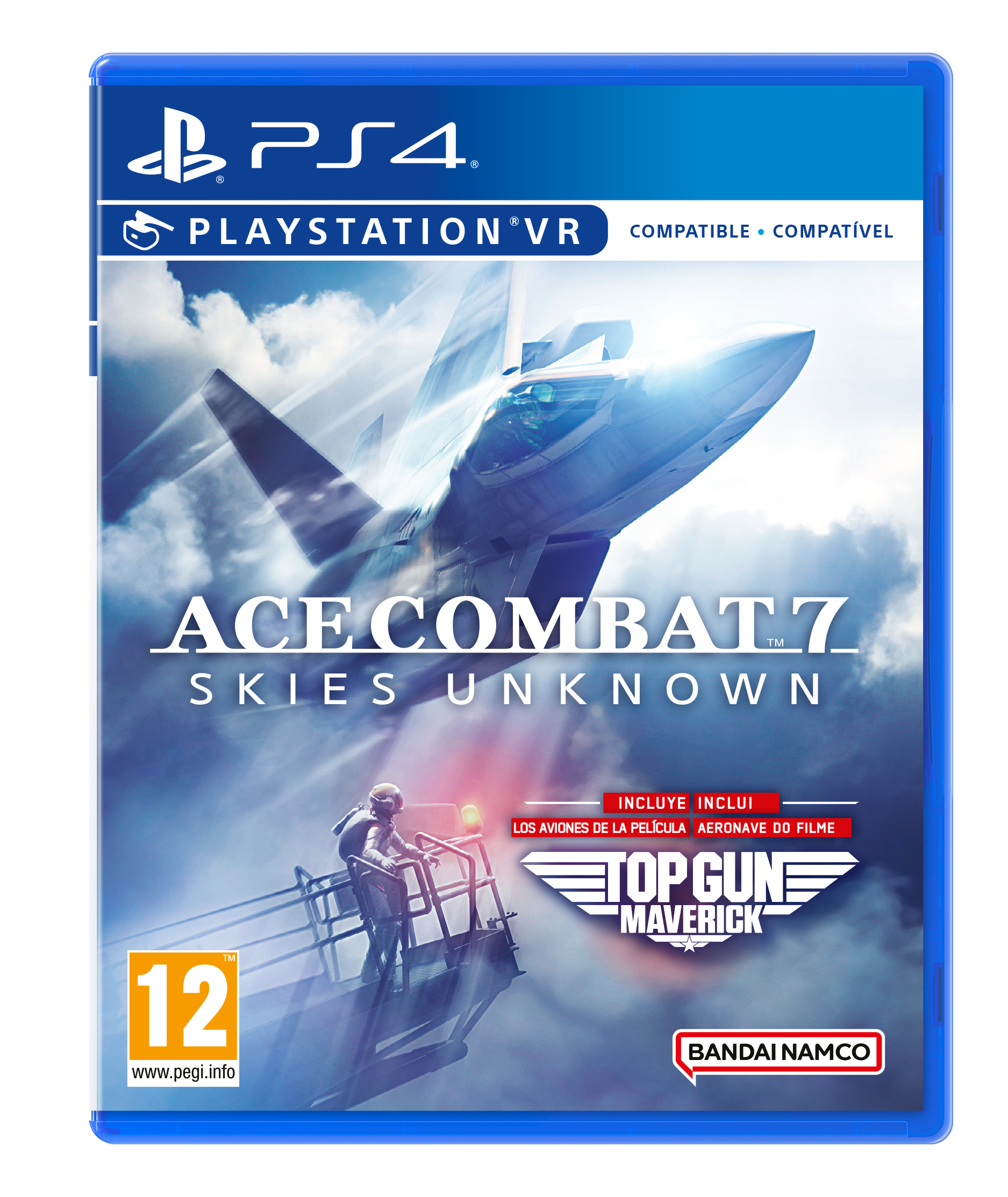PS4 ACE COMBAT 7 SKIES UNKNOWN TOP GUN: MAV.