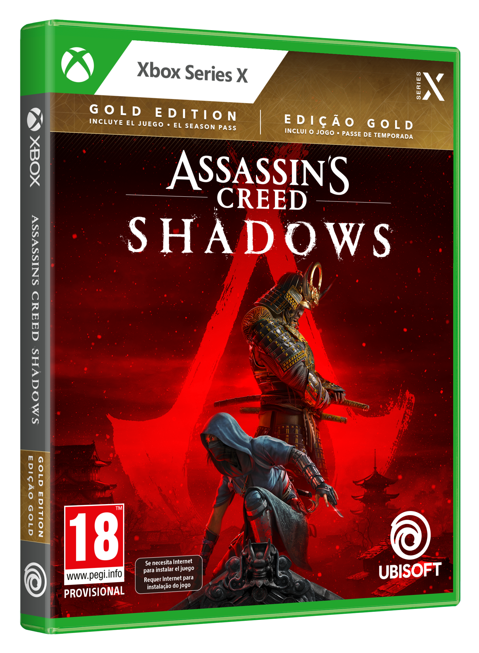 XBOXX ASSASSINS CREED SHADOWS GOLD EDITION