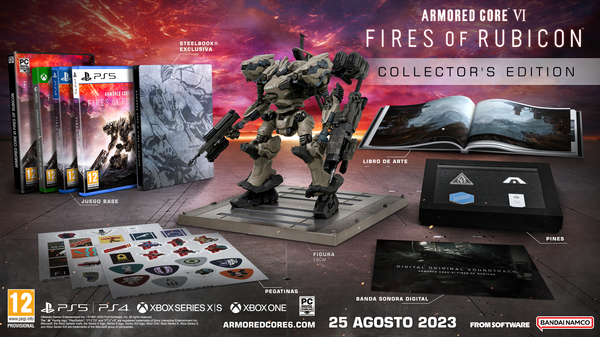 XBOXX ARMORED CORE VI FIRES OF RUBICON COLLECTORS