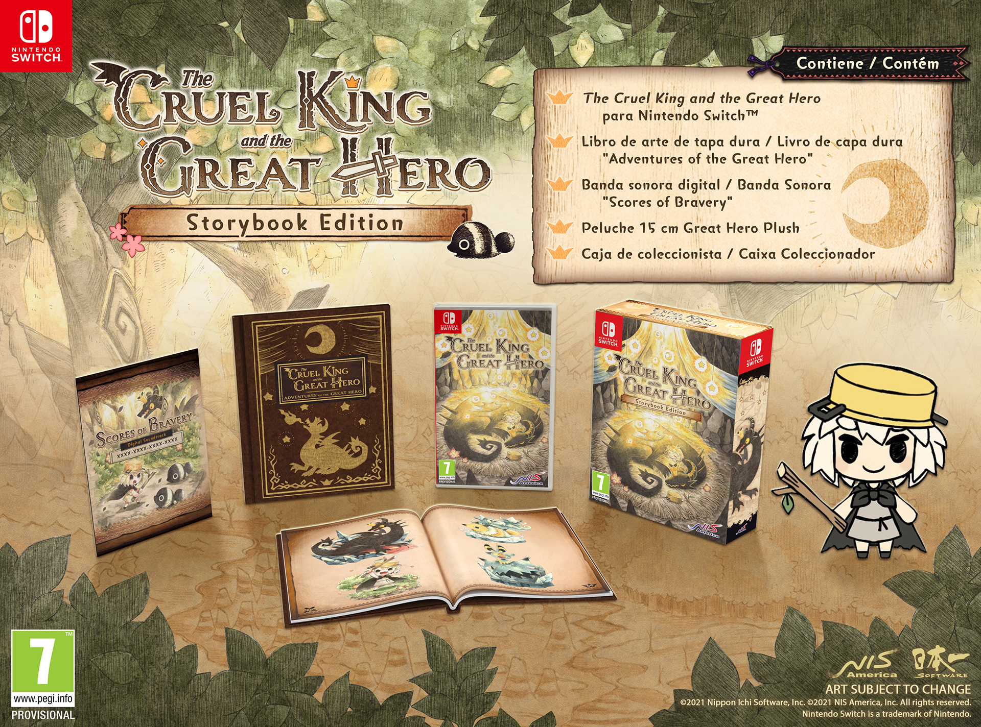 SWITCH THE CRUEL KING AND THE GREAT HERO STORYBOOK