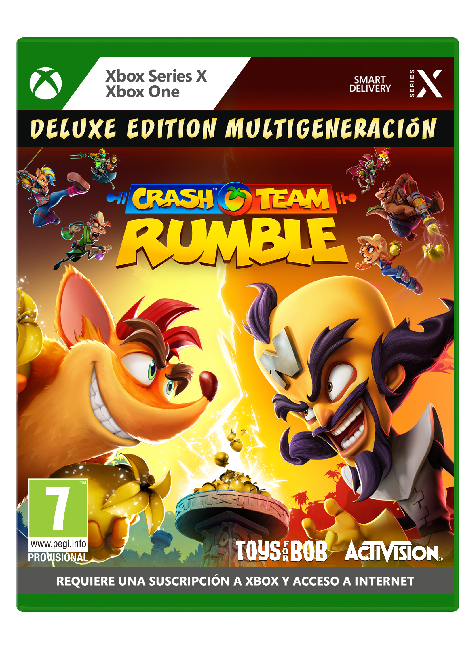XBOXX CRASH TEAM RUMBLE DELUXE EDITION